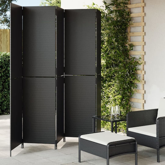 vidaXL Декоративен Параван Платнен 245x200см
