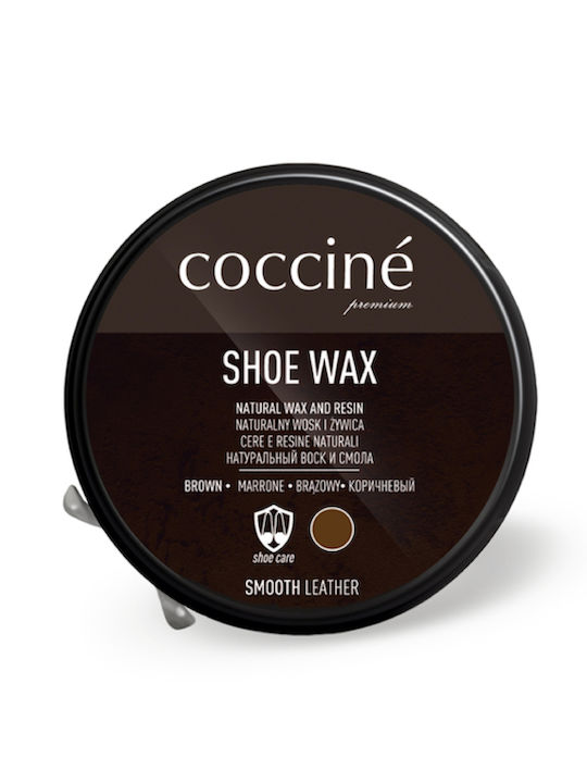 Coccine Polish Wax Coccine Brown Γυαλιστικό για Δερμάτινα Παπούτσια 50ml