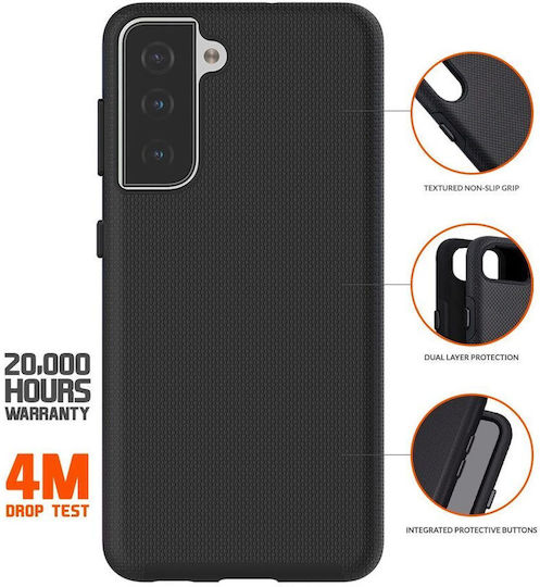 Eiger North Back Cover Silicon Negru (Galaxy S22+ 5G - Galaxy S22+ 5G)