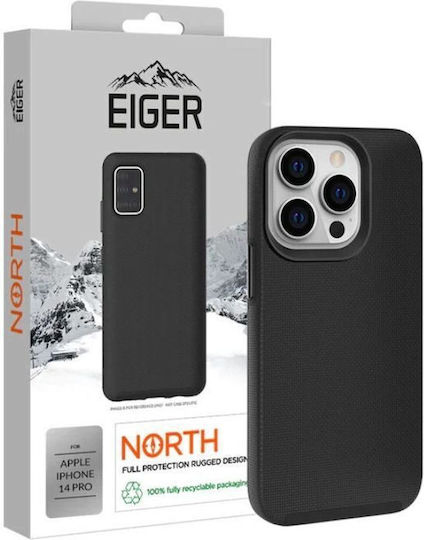 Eiger North Back Cover Πλαστικό Μαύρο (iPhone 14 Pro)