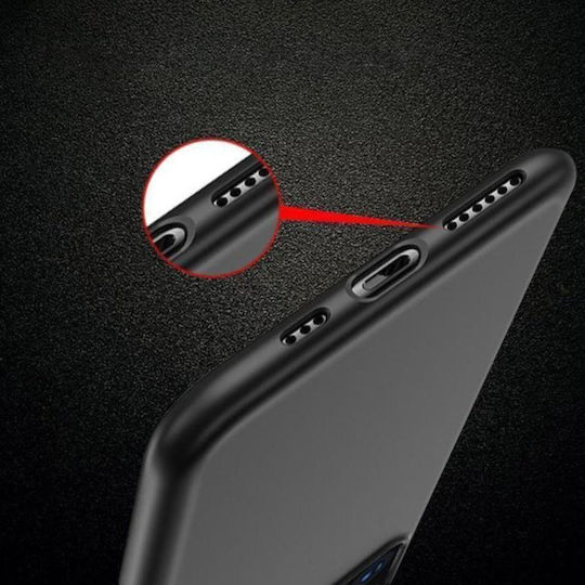 Lemontti Soft Back Cover Σιλικόνης Μαύρο (Oppo A78 5G)