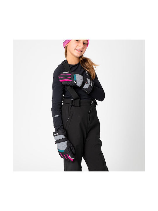 Reusch 6261305 7771 Kids Ski & Snowboard Gloves with Gore-Tex Black