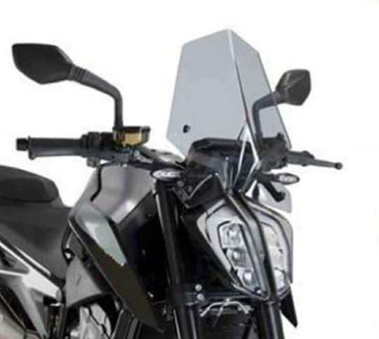 Xunmoto Φιμέ Ζελατίνα Μοτοσυκλέτας για KTM 790 Duke TZ-2238-SMOKE