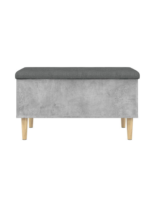 Hocker Bankhocker Mit Stauraum Hölzernes Gray 82x42x46cm
