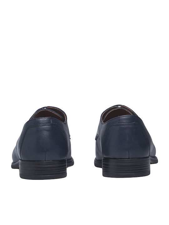 Men's Leather Dress Shoes Blue