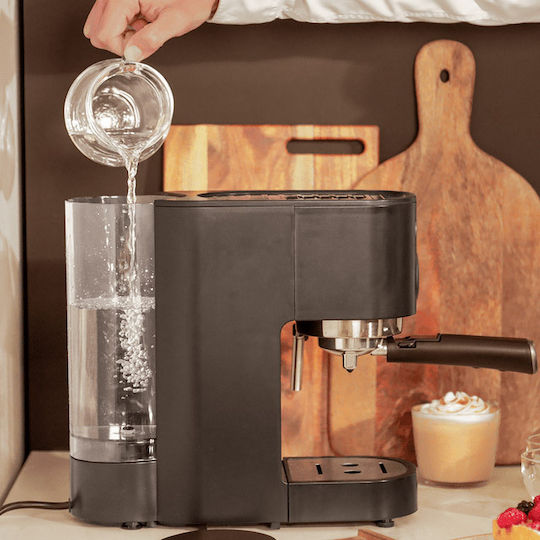 Cecotec Cafelizzia Fast Pro Μηχανή Espresso 1350W Πίεσης 20bar Μαύρη