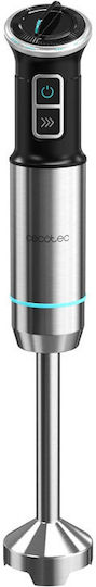 Cecotec Power Neutron 1100MAX Cream&Crush Ραβδομπλέντερ με Ανοξείδωτη Ράβδο 1100W Ασημί