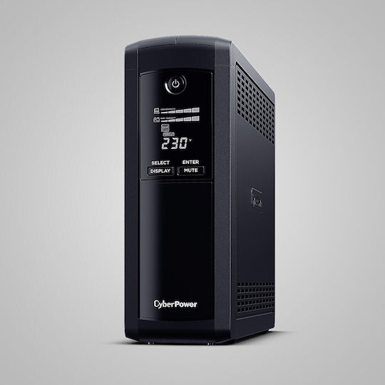 CyberPower VP1600ELCD-FR UPS Line-Interactive 1600VA 960W με 4 Schuko Πρίζες