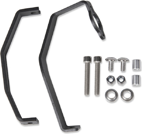 Xunmoto Motorcycle Protective Hand Guards in Black Colour