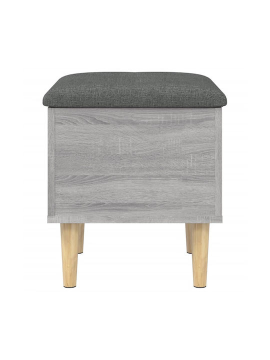 Hocker Für das Wohnzimmer Mit Stauraum Hölzernes Gray 42x42x46cm