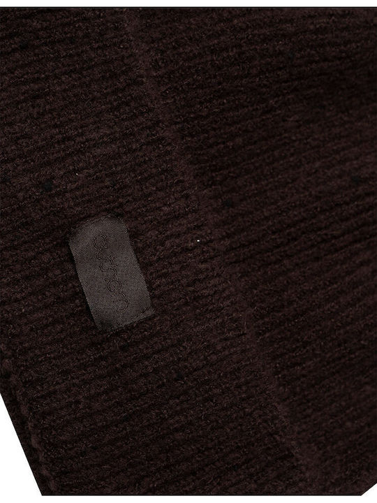 Beanie Ανδρικός Σκούφος Πλεκτός σε Μαύρο χρώμα