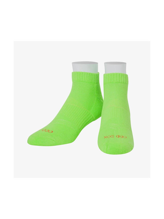 Odd Sox Basix Bărbați Șosete Neon Green 1Pachet