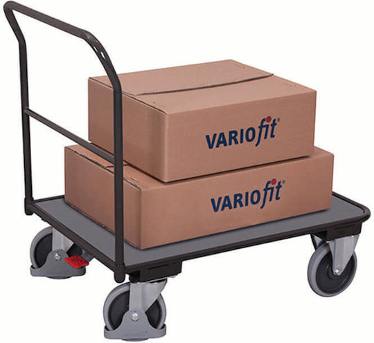 Variofit Platform Trolley for Weight Load up to 400kg Gray