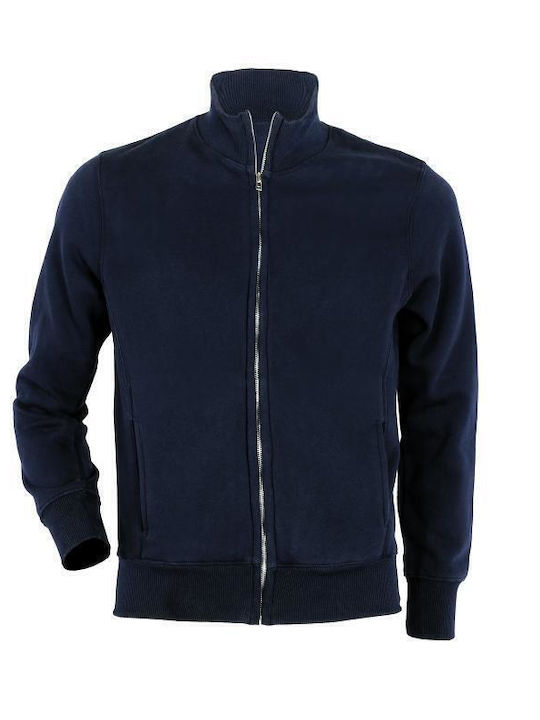 Kprime Unisex Διαφημιστική Ζακέτα Μακρυμάνικη σε Μαύρο Χρώμα