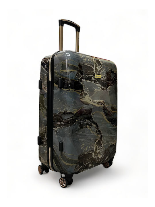 Olia Home Großer Reisekoffer Hartschalen From Durable PC mit 4 Räder Höhe 80cm 7585100
