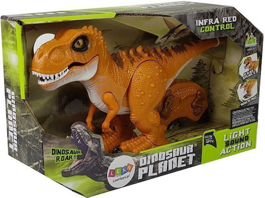 Lean Toys Tyrannosaurus Remote Controlled Toy Brown
