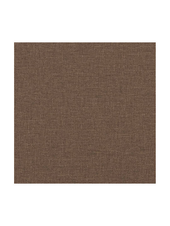 Cu două locuri Canapea Maro 138x77x80cm.