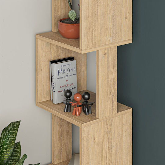 Bookcase Piri Oak 35x30x161cm