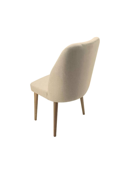 Alfa Scaune Sala de mese Bej 1buc 50x55x88buc
