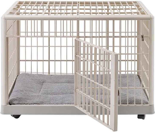 Vesta Vesta Dog Wire Cage Small Beige 65x50x56cm