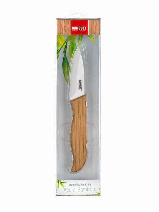 Bamboo Cuțit Carne din Ceramică 18cm 1buc