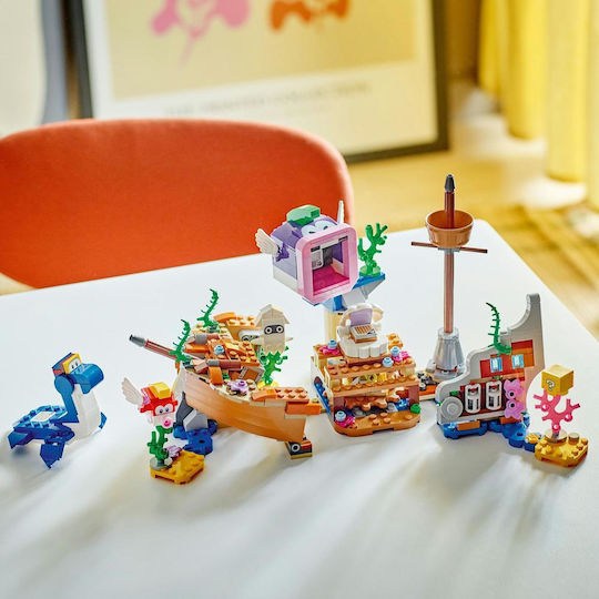 LEGO Super Mario Dorrie's Versunkene Schiffswrack Abenteuer Erweiterungsset für 7+ Jahre 500 Stück