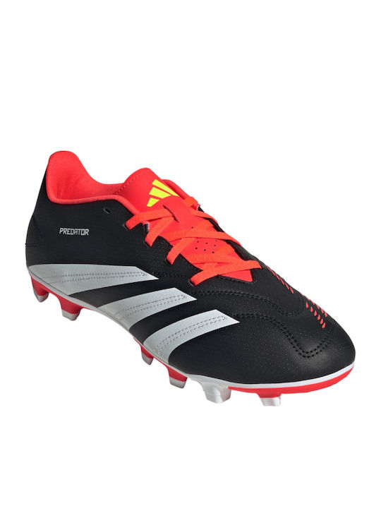 adidas Predator Club Football Shoes with Cleats Black