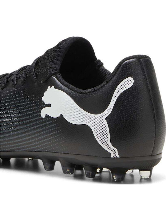 PUMA Future 7 Play Ποδοσφαιρικά Παπούτσια με Τάπες MG Μαύρα