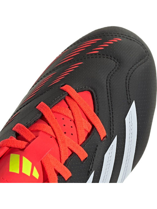 adidas Predator Club Football Shoes with Cleats Black
