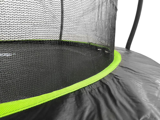Kinder Trampolin Durchmesser 170cm mit Netz Grün
