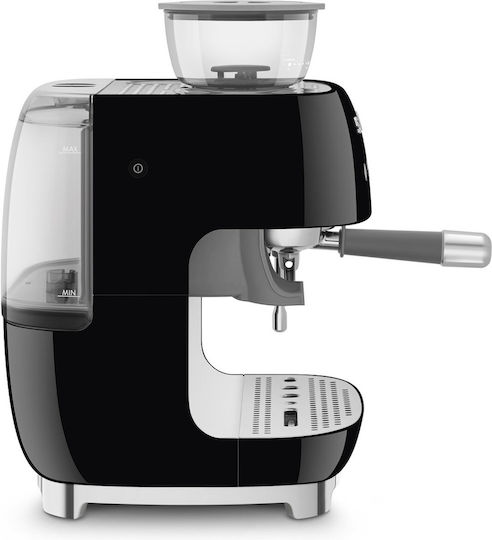 Smeg Automat de Espresso 1650W Presiune 15bar Neagră EGF03BLEU
