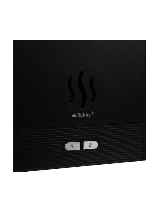 Ruhhy Lumini LED Dispozitiv de aromaterapie Negru 180ml