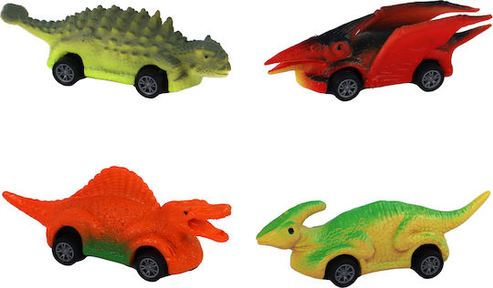 Lean Toys Dinosaurs Cars Set for 3+ Years