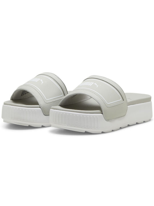 Puma Karmen Slides σε Μπεζ Χρώμα