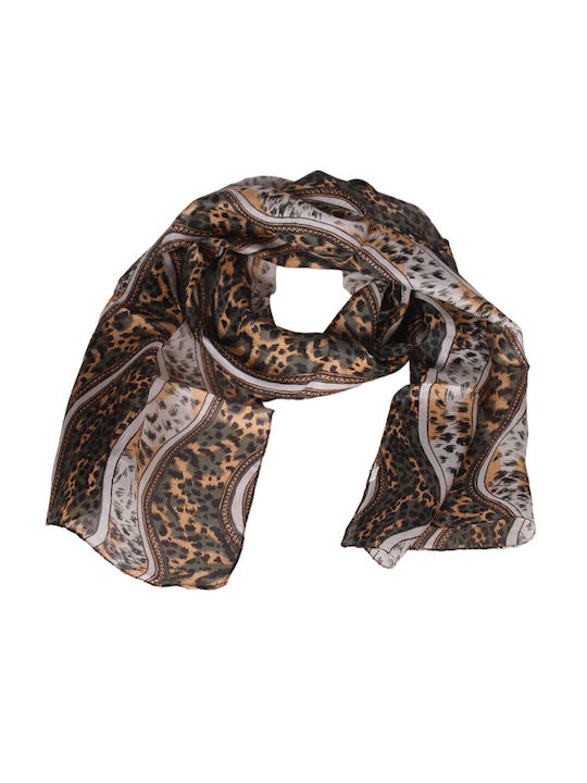 Gk.fashion Women's Mătase Scarf Multicolor