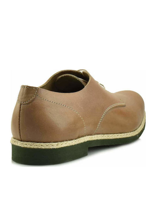 Leder Herren Freizeitschuhe Beige