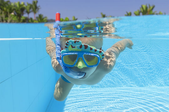 Bestway Kids Green Diving Mask with Snorkel