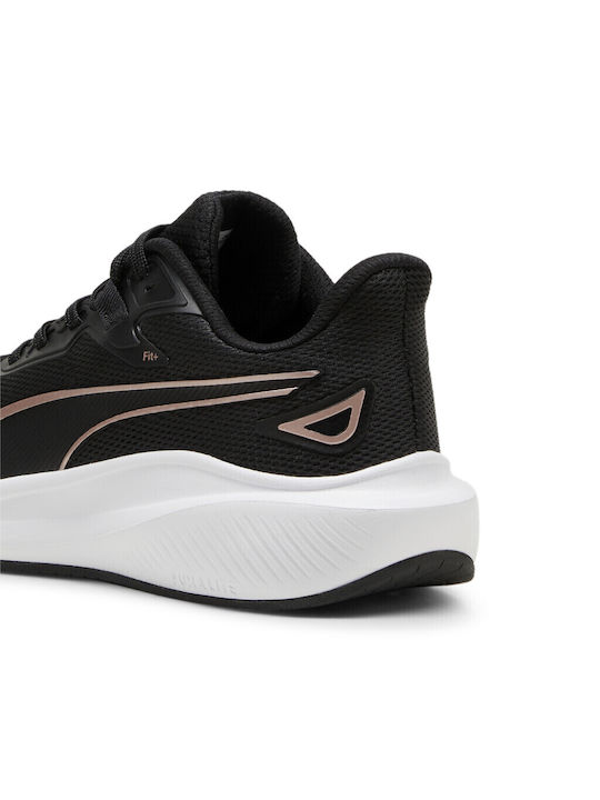 Puma Αθλητικά Παιδικά Παπούτσια Running Skyrocket Lite Μαύρα