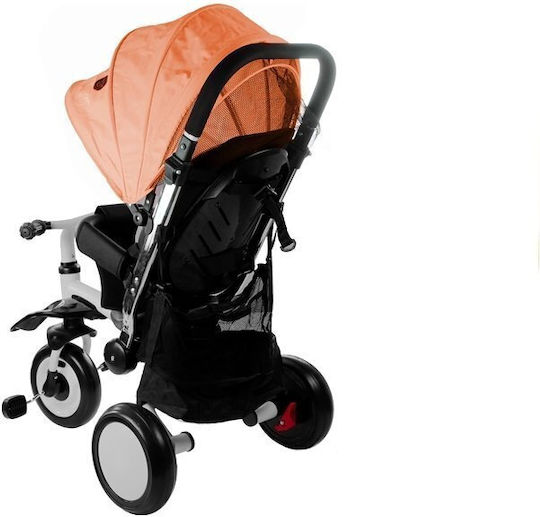 Lean Toys PRO400 Wandelbar mit Elterngriff Orange