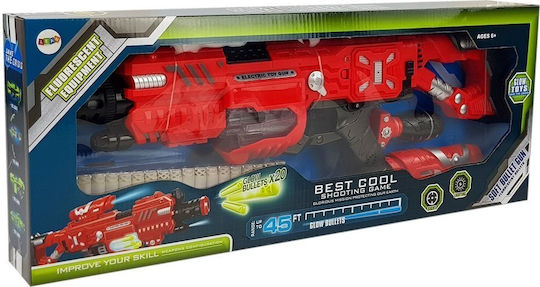 Lean Toys Best Cool Shooting Game Foam Dart Guns 54cm