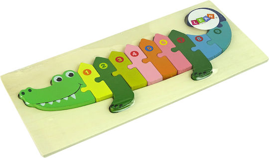Ξύλινο Παιδικό Puzzle Set για 3+ Ετών Lean Toys