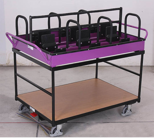 Variofit Transport-Wagen for Load Weight up to 250kg in Blau Color