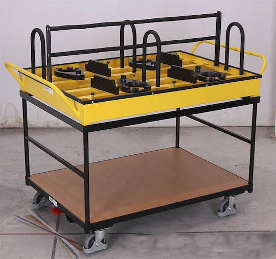 Variofit Transport-Wagen for Load Weight up to 250kg in Blau Color