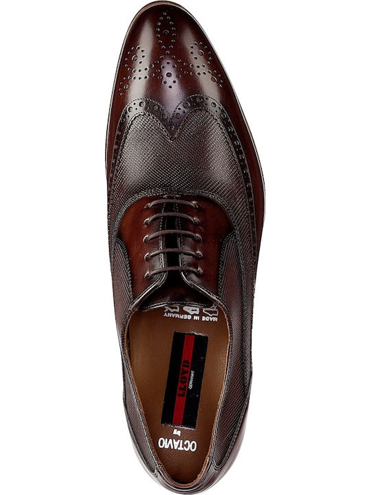 Men's Leather Oxfords Brown