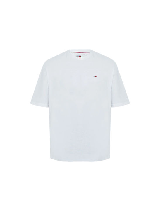 Tommy Hilfiger Men's Short Sleeve Blouse White