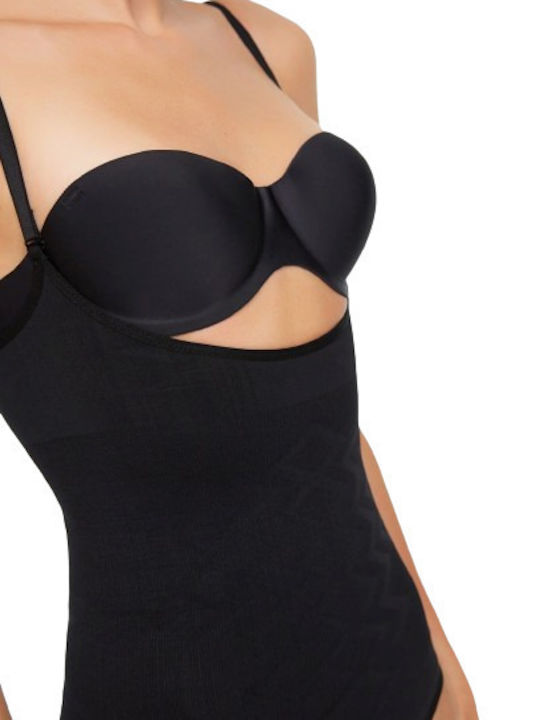 Miss Fit Compression Body Seamless Black