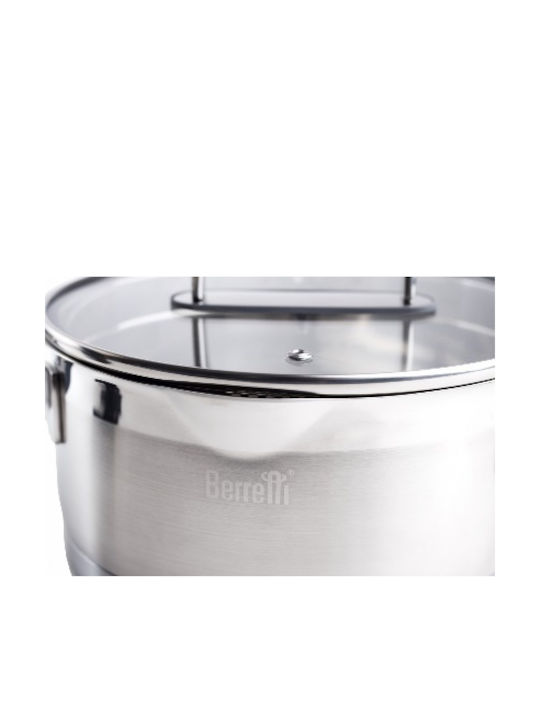 Deep Stainless Steel Pot 24cm