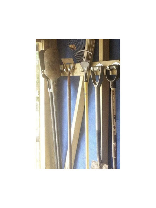 Wandhalterung Aus Metall 2 Haken Silber 20Stücke