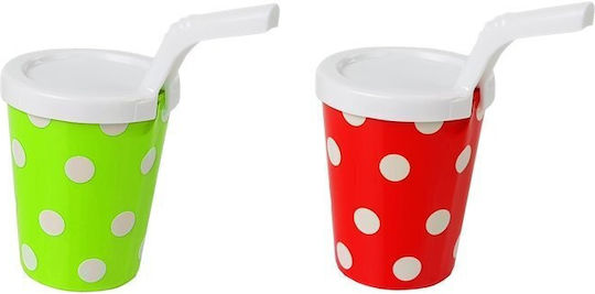 Lean Toys Obst- & Gemüsespielzeug Set Of Vegetables And Fruits With A Battery Blender And A Tray