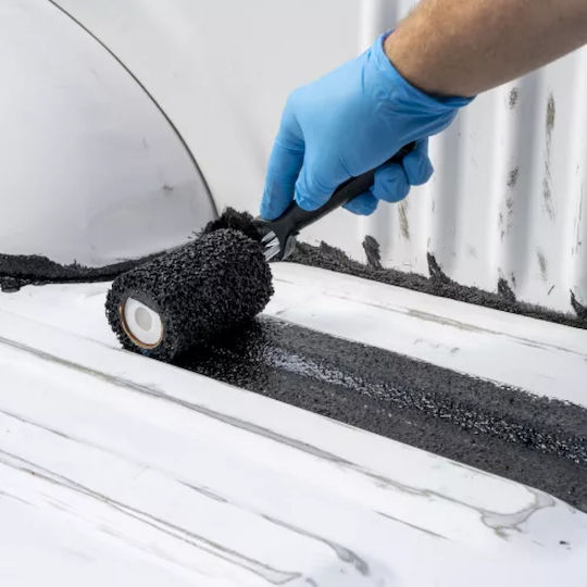 J-B WELD HERCULINER Roll-On Bed Liner Quart Πολυουρεθανικό Προστατευτικό Χρώμα Μαύρο 966ml HCL1B7